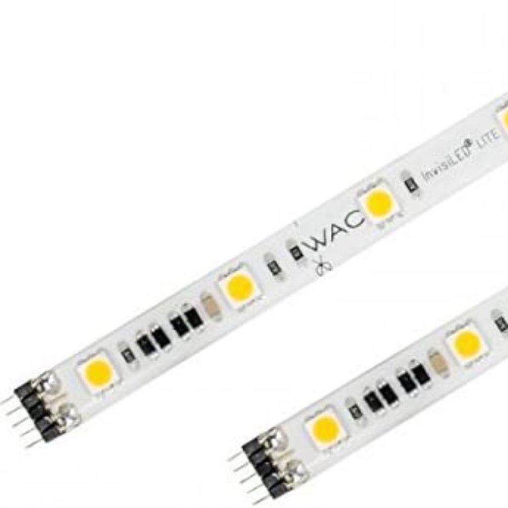WAC Lighting LED-T24P-5-WT InvisiLED Pro 5 Foot Tape Light, 3000K
